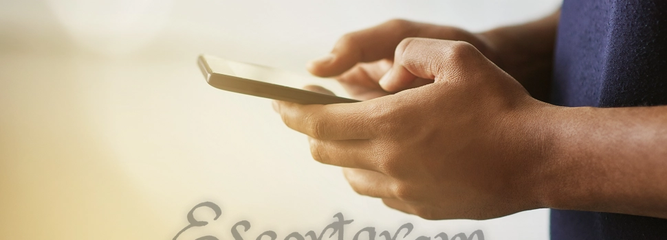 Texting a escort or escort agency